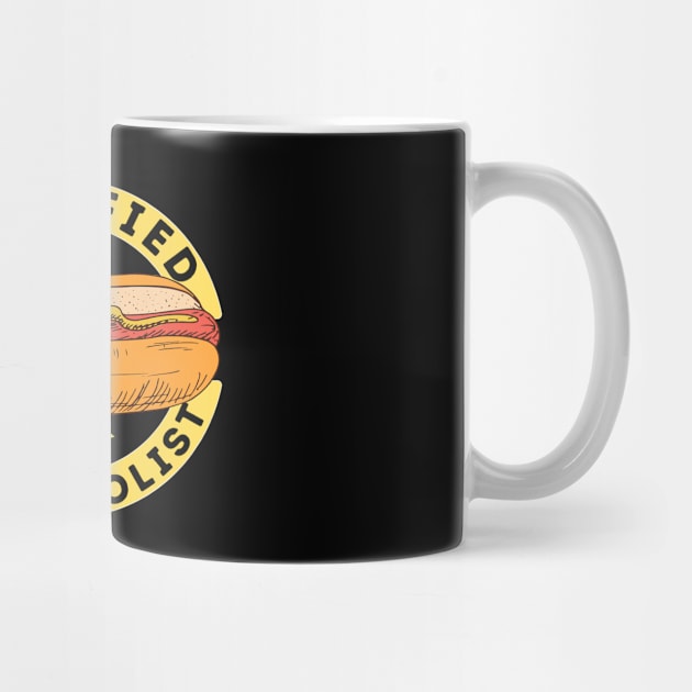 Certified Hotdogolist Hot Dog Lover by The WYLD Tribe